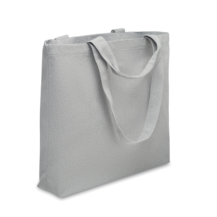 Sac de plage personnalisé coton recyclé 320g MALDI BEACH Gris