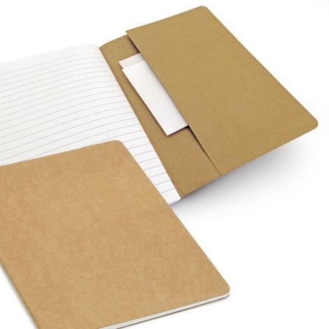 Cahier de notes en carton recyclé