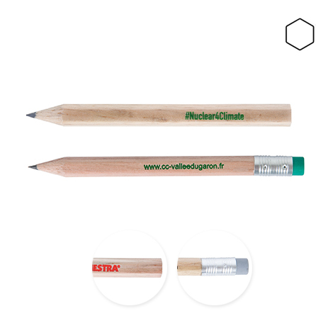 Crayon de bois Pencil publicitaire - Le Calendrier Pub Marquage 1