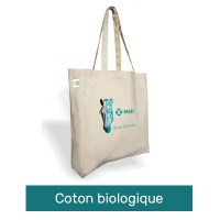 Tote bag publicitaire en coton bio